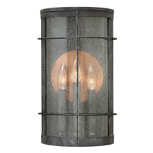 3 Light Outdoor Lantern Wall Sconce from the Newport Collection