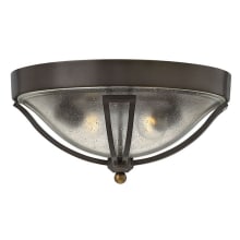 2 Light Outdoor Flush Mount Ceiling Fixture from the Bolla Collection