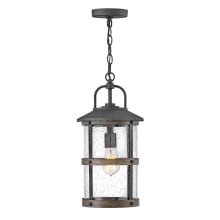 Lakehouse 1 Light 9" Wide 120v Open Air Medium Hanging Pendant with LED Bulb Included