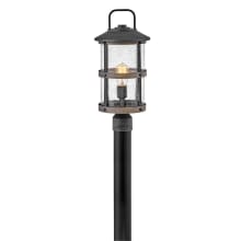 Lakehouse 120v 19" Tall Open Air Single Head Post Light Ceiling Fixture