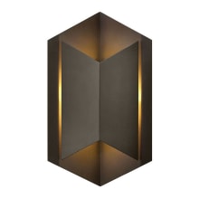 Lex 15" Tall Integrated LED Outdoor Wall Sconce