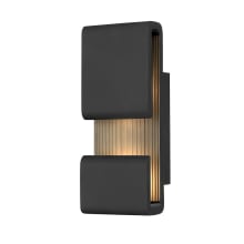 Contour Single Light 15" Tall Integrated LED Outdoor Wall Sconce