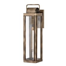 Sag Harbor 1 Light 21.25" Tall Heritage Outdoor Wall Sconce with LED Bulb Included