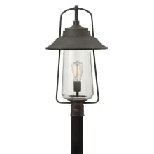 Belden Place 1 Light 22" Tall Post Light with Clear Glass