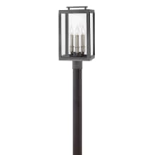 Sutcliffe 3 Light 20" Tall Post Light with LED Bulbs Included
