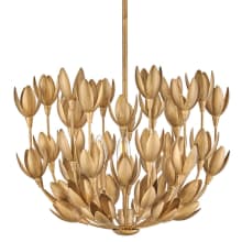 Flora 3 Light 20" Wide Lisa McDennon Candle Style Chandelier