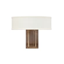 2 Light Wall Washer Wall Sconce from the Hampton Collection