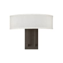 2 Light Wall Washer Wall Sconce from the Hampton Collection