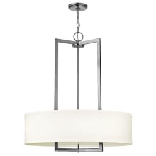 3 Light 1 Tier Drum Chandelier from the Hampton Collection