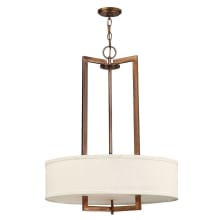 1 Light 26" Width LED 1 Tier Drum Chandelier from the Hampton Collection