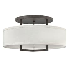 1 Light LED Semi-Flush Ceiling Fixture from the Hampton Collection