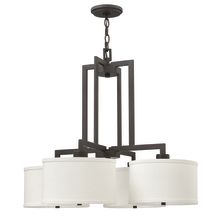 4 Light Large Foyer Chandelier from the Hampton Collection