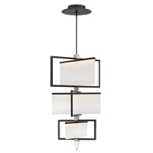 Folio 30" Wide 3 Tier Integrated LED Lisa McDennon Chandelier