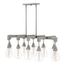 10 Light 49" Wide LED Linear Chandelier from the Denton Collection