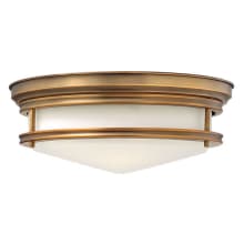 3 Light Indoor Flush Mount Ceiling Fixture from the Hadley Collection