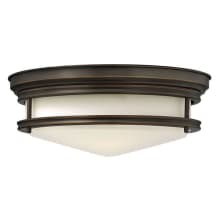 3 Light Indoor Flush Mount Ceiling Fixture from the Hadley Collection