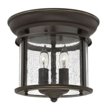 2 Light Semi-Flush Ceiling Fixture from the Gentry Collection