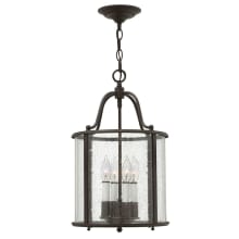 4 Light Full Sized Foyer Pendant from the Gentry Collection