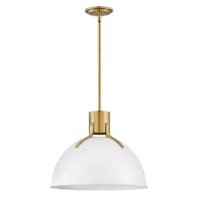 Argo Single Light 20" Wide Pendant with LED Bulb Included