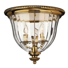 3 Light Indoor Flush Mount Ceiling Fixture from the Cambridge Collection