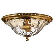 2 Light Indoor Flush Mount Ceiling Fixture from the Cambridge Collection