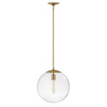 Warby 1 Light 14" Wide Pendant