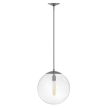 Warby 1 Light 14" Wide Pendant