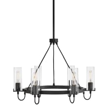 Ryden 6 Light 28" Wide Candle Style Chandelier