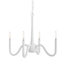 Maris 4 Light 25" Wide Taper Candle Style Chandelier