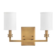 Moore 2 Light 11" Tall Wall Sconce