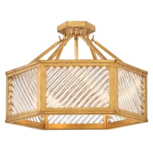 Sura 4 Light 19" Wide Semi-Flush Drum Ceiling Fixture