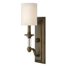 1 Light 17.75" Height Indoor Wall Sconce from the Sussex Collection