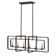 6 Light Chandelier from the Quentin Collection
