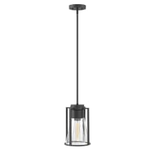 Refinery Single Light 7-3/4" Wide Mini Pendant with Clear Glass Shade