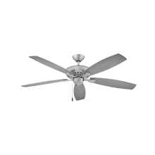 Highland Wet 60" 5 Blade Indoor / Outdoor Smart Compatible Ceiling Fan