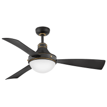 Oliver 50" 3 Blade Indoor / Outdoor Smart LED Ceiling Fan