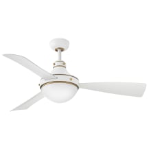 Oliver 50" 3 Blade Indoor / Outdoor Smart LED Ceiling Fan