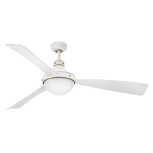 Oliver 62" 3 Blade Indoor / Outdoor Smart LED Ceiling Fan