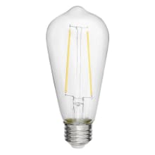 Dimmable Vintage Edison 2 Watt Medium Base (E26) LED Bulb