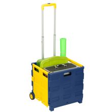 Collapsible Utility Cart with Extendable Handle
