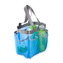 Six Pocket Quick Dry Shower Tote