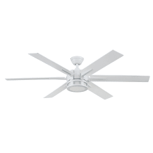 Kaliza 56" 6 Blade Indoor LED Ceiling Fan