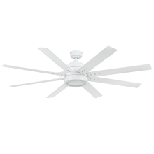 Xerxes 62" 8 Blade Indoor LED Ceiling Fan