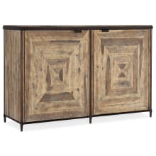 St Armand 54" Wide Contemporary Industrial Storage Accent Cabinet Chest
