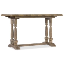 Brasserie 60" Long Poplar Wood Dining  / Counter Height Dining Table from the Boheme Collection
