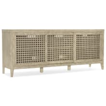 Ciao Bella 80" Wide Shabby Chic Entertainment Console