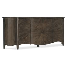 Traditions 80" Wide Maple Wood Media Center