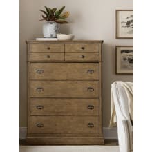 Montebello 43" Wide 5 Drawer Traditional Bedroom Chest Tower Dresser