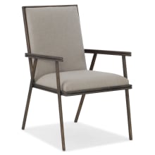 Carmel 22" Wide Metal Framed Upholstered Dining Chair from the Miramar Collection - *Close Out*