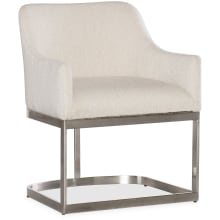 Modern Mood 25" Wide Wood Framed Polyester Dining Chair